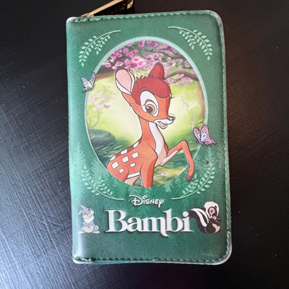Loungefly Green Bambi Wallet